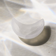 Selenite Moon Bowl