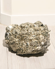 44lb Massive Pyrite Statement Cluster
