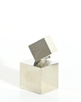 Pyrite Interlocking Cube