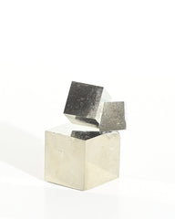 Pyrite Interlocking Cube