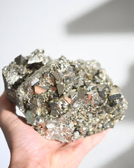 Triangle Formation Pyrite Cluster 6lbs