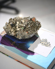 Triangle Formation Pyrite Cluster 6lbs