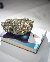 Triangle Formation Pyrite Cluster 8lbs