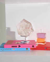 Geometric Quartz on Stand 2.7lbs