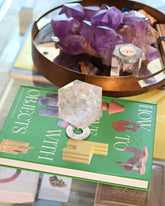 Geometric Quartz on Stand 2.7lbs