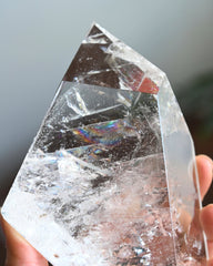Clear Quartz Geometric Form 5in