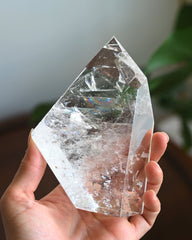 Clear Quartz Geometric Form 5in