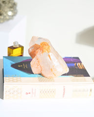 Quartz Cluster w Hematite 2lbs