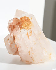 Quartz Cluster w Hematite 2lbs