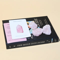 Rough Rose Quartz 3 pc