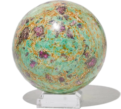 Ruby Fuchsite Sphere