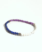 Calm + Clarity Bracelet - Amethyst - Lapis - Howlite