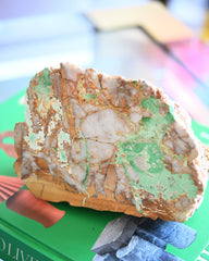 Australian Variscite with Polished Face 4lbs