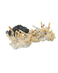 Rare Yellow Quartz w Sphalerite