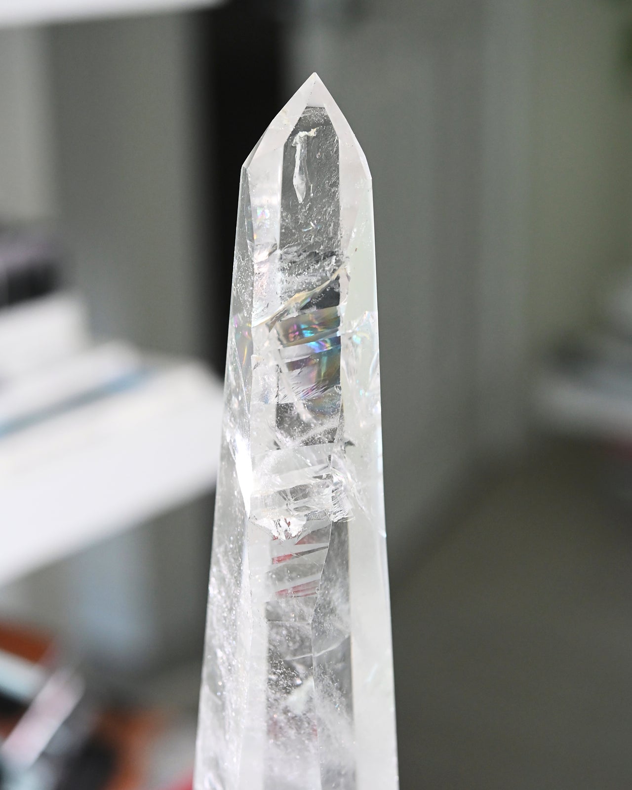 Groovy Lemurian Seed w Stand 14inch