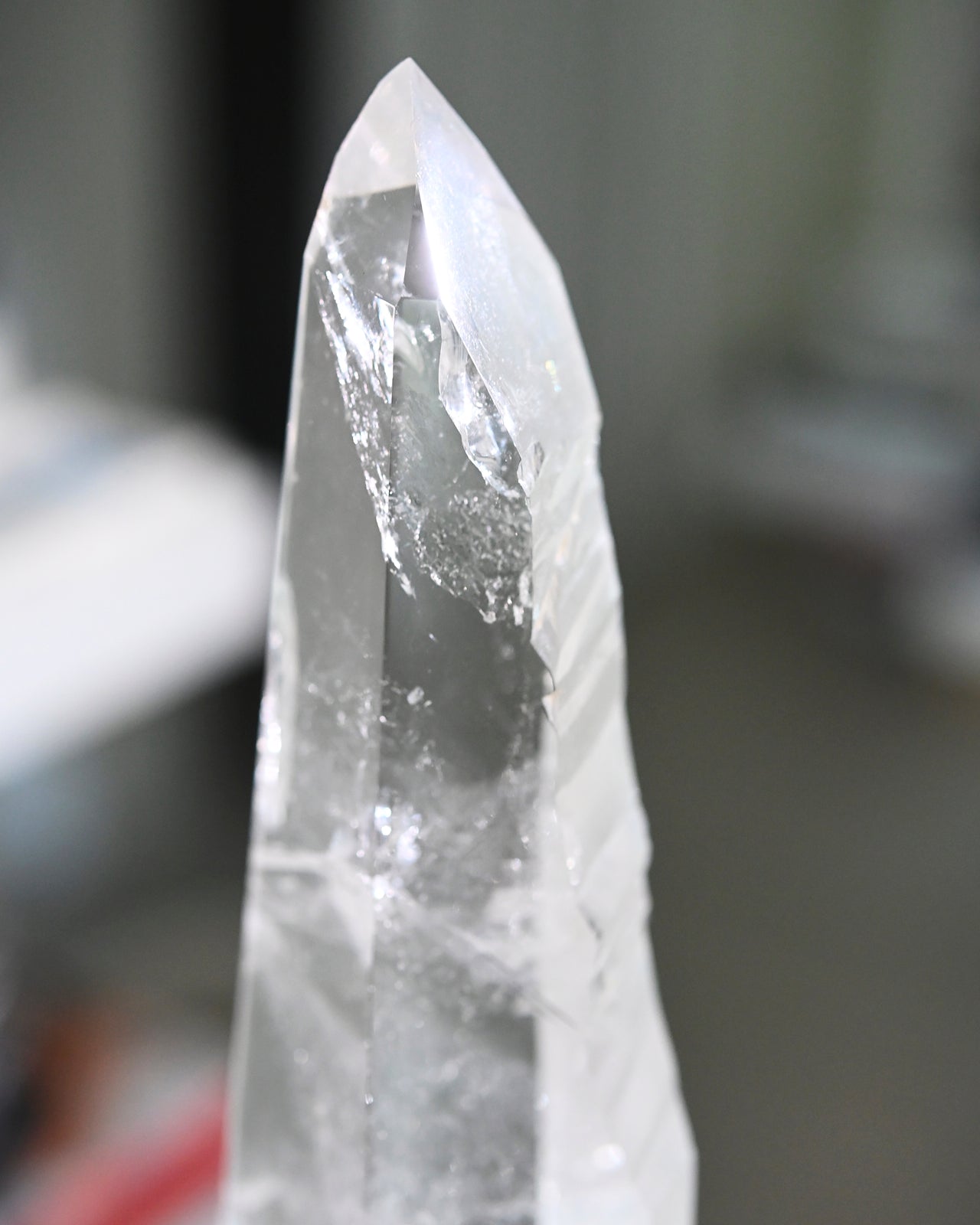 Groovy Lemurian Seed w Stand 14inch