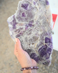 Chevron Amethyst Slab