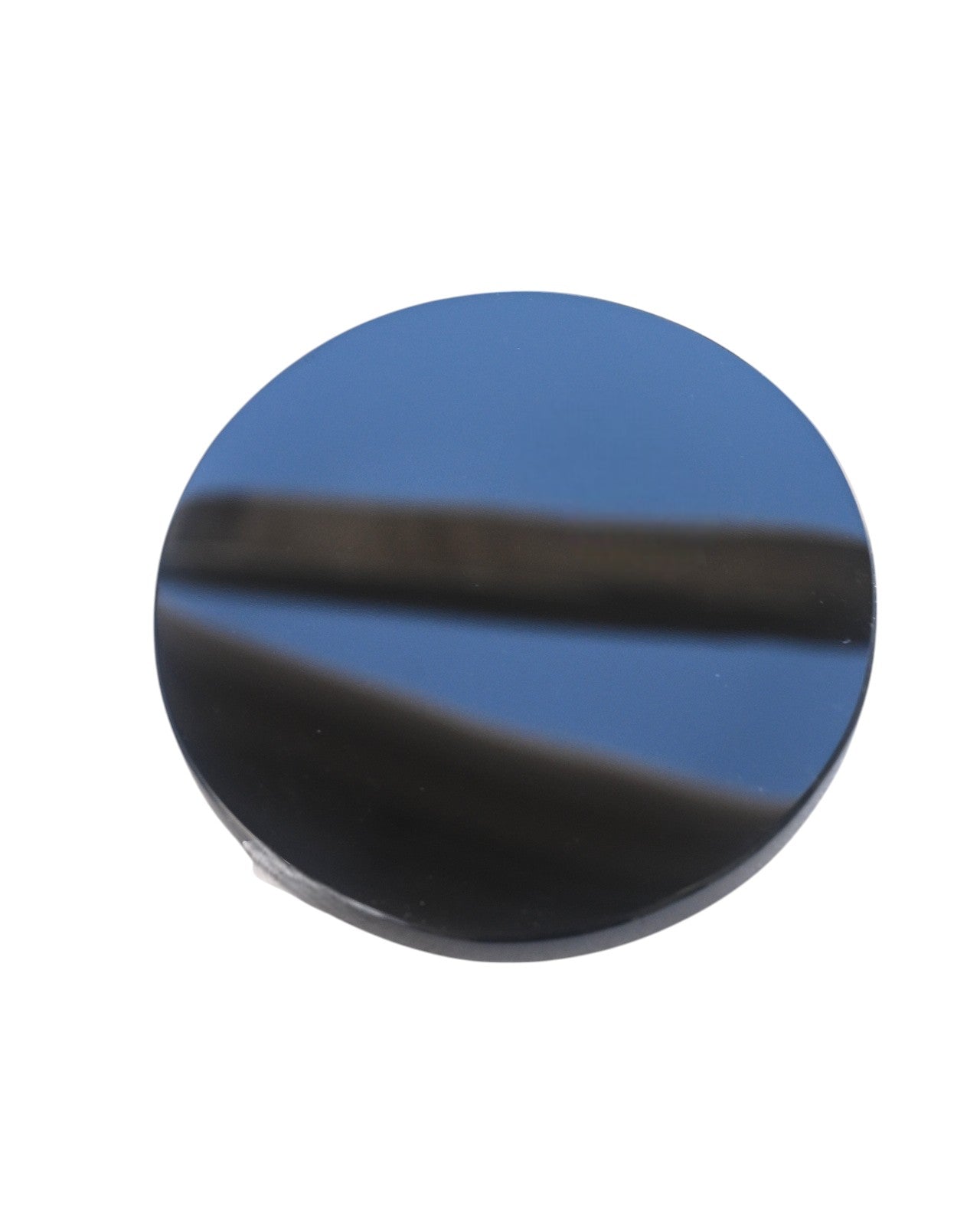 Black Obsidian Round Coaster 2 pc Set