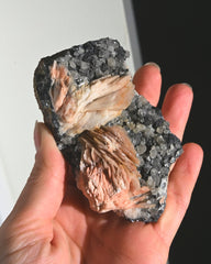 Barite, Galena & Quartz Cluster
