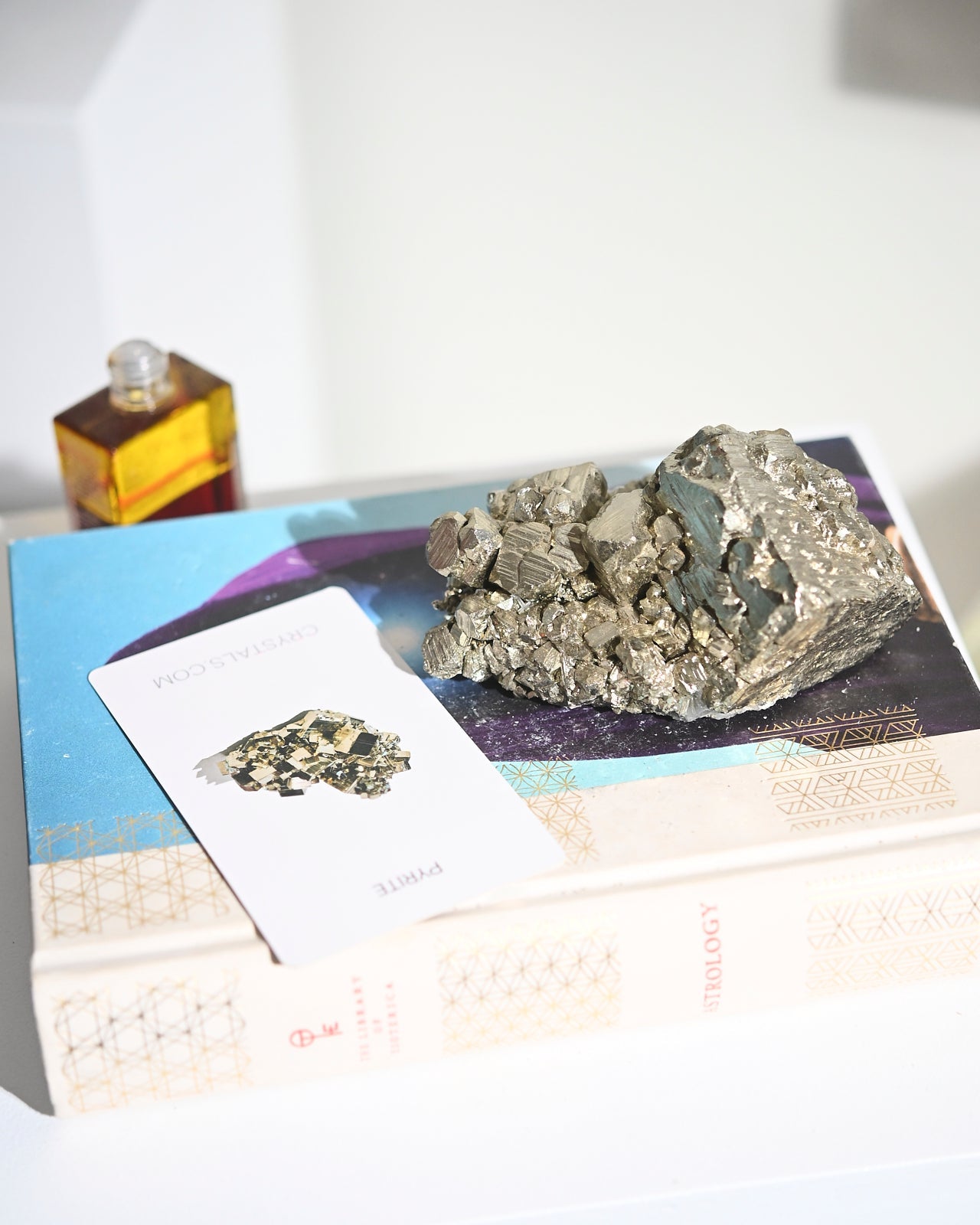 Pyrite and Quartz Crystal Cluster 2.6lbs