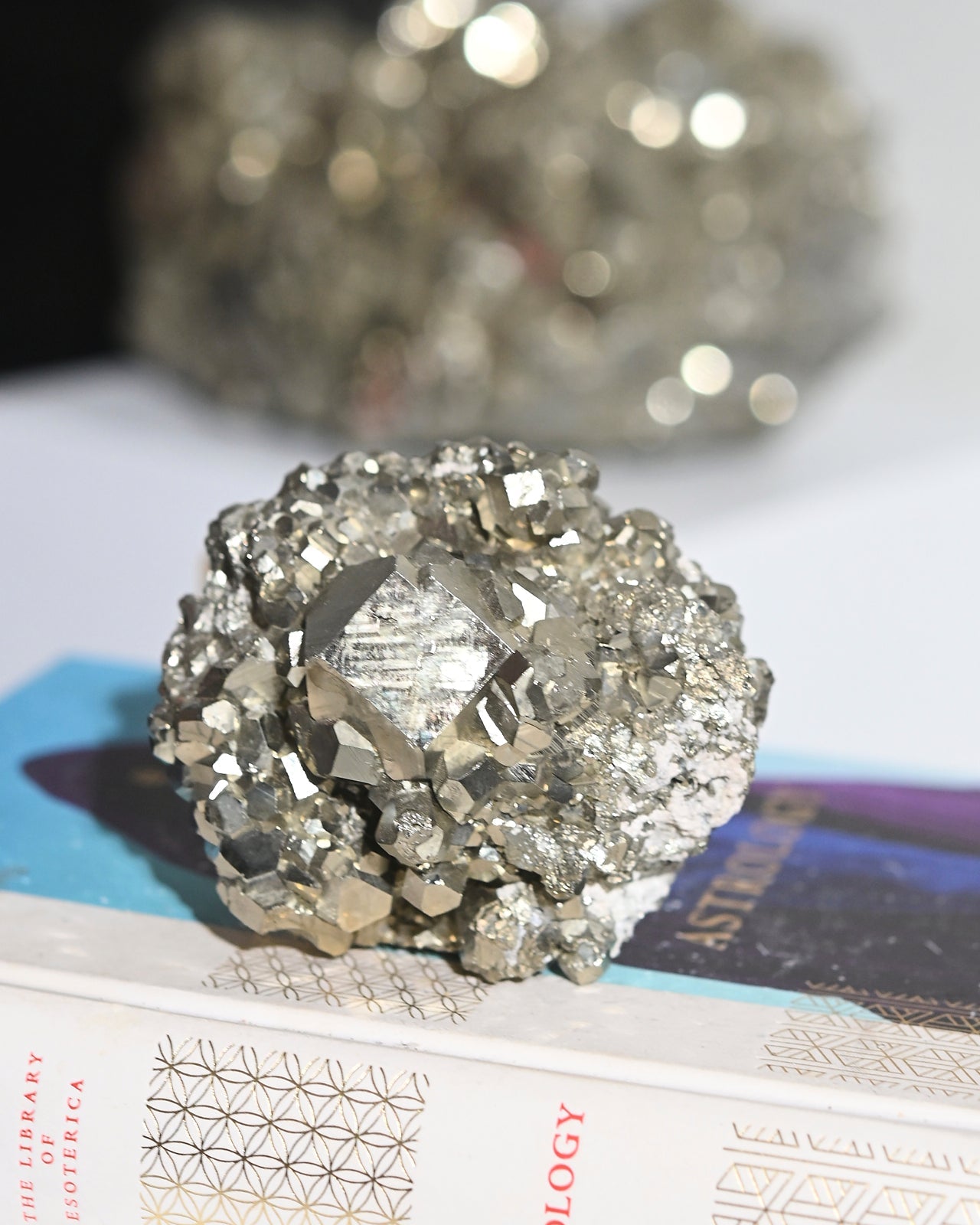 Pyrite Crystal Cluster 2.6lbs