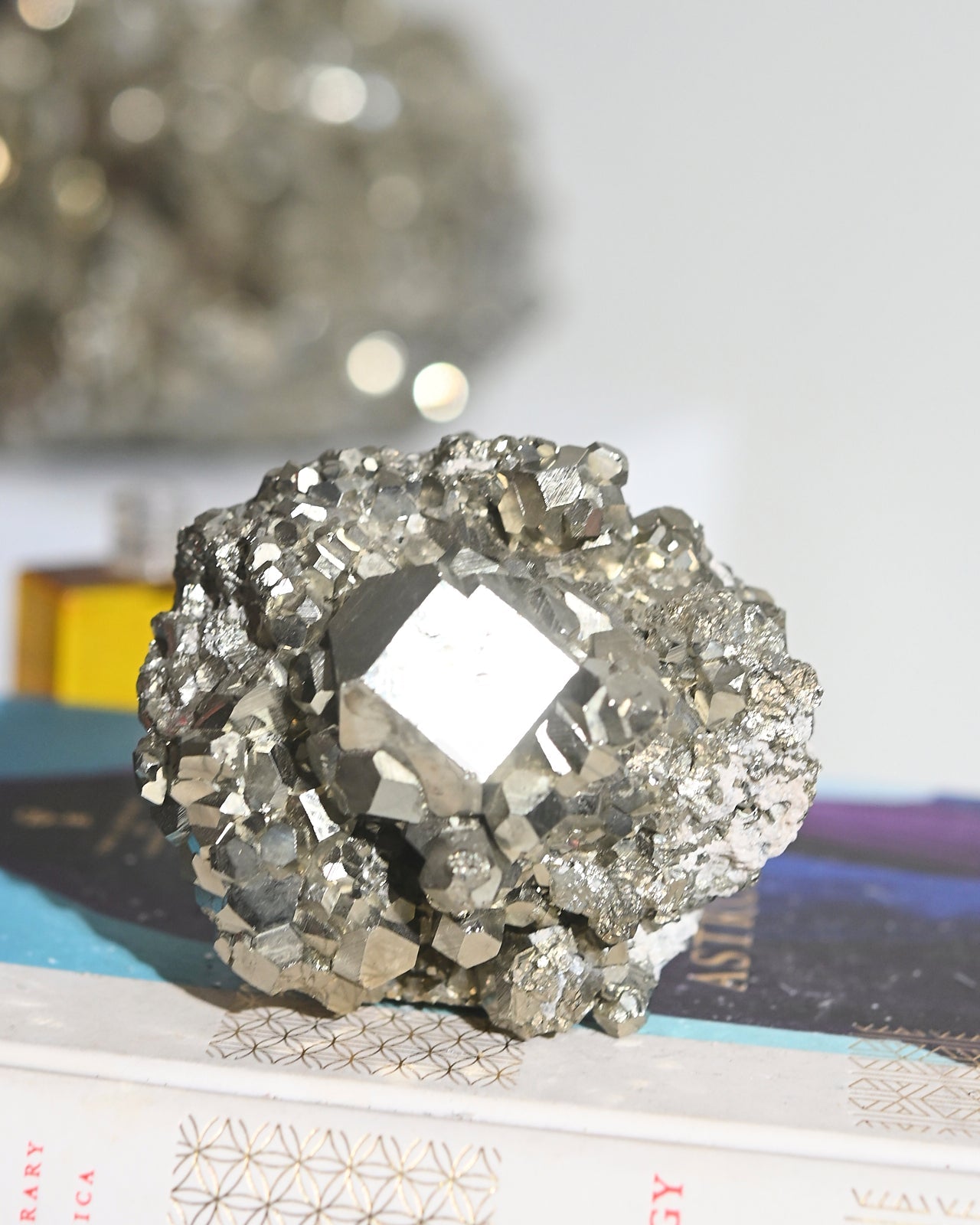 Pyrite Crystal Cluster 2.6lbs