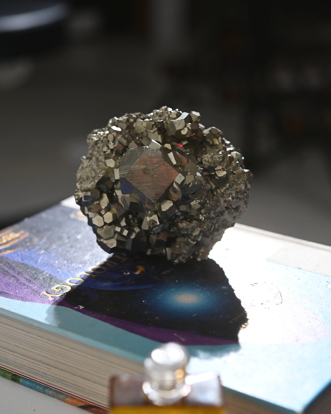 Pyrite Crystal Cluster 2.6lbs