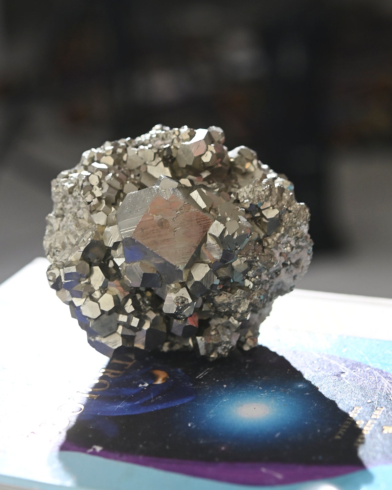 Pyrite Crystal Cluster 2.6lbs