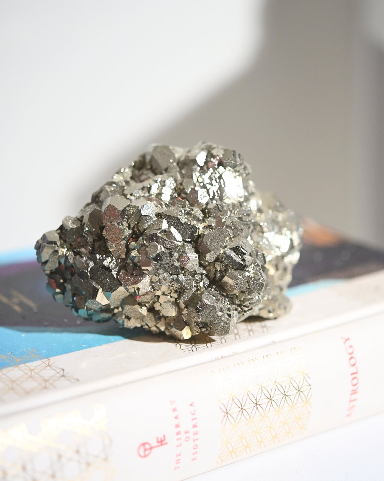 Pyrite Crystal Cluster 2.8lbs