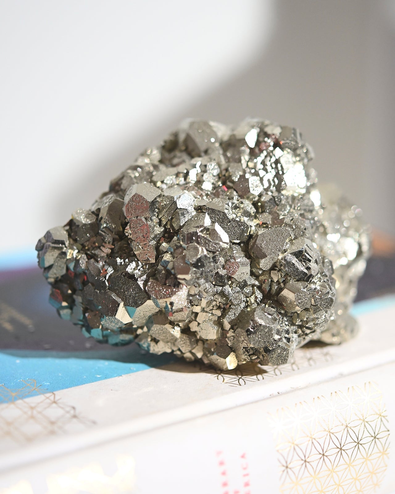 Pyrite Crystal Cluster 2.8lbs