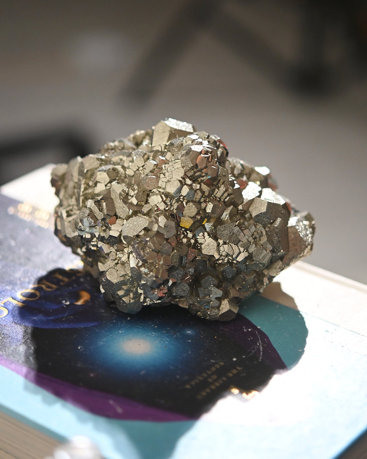 Pyrite Crystal Cluster 2.8lbs