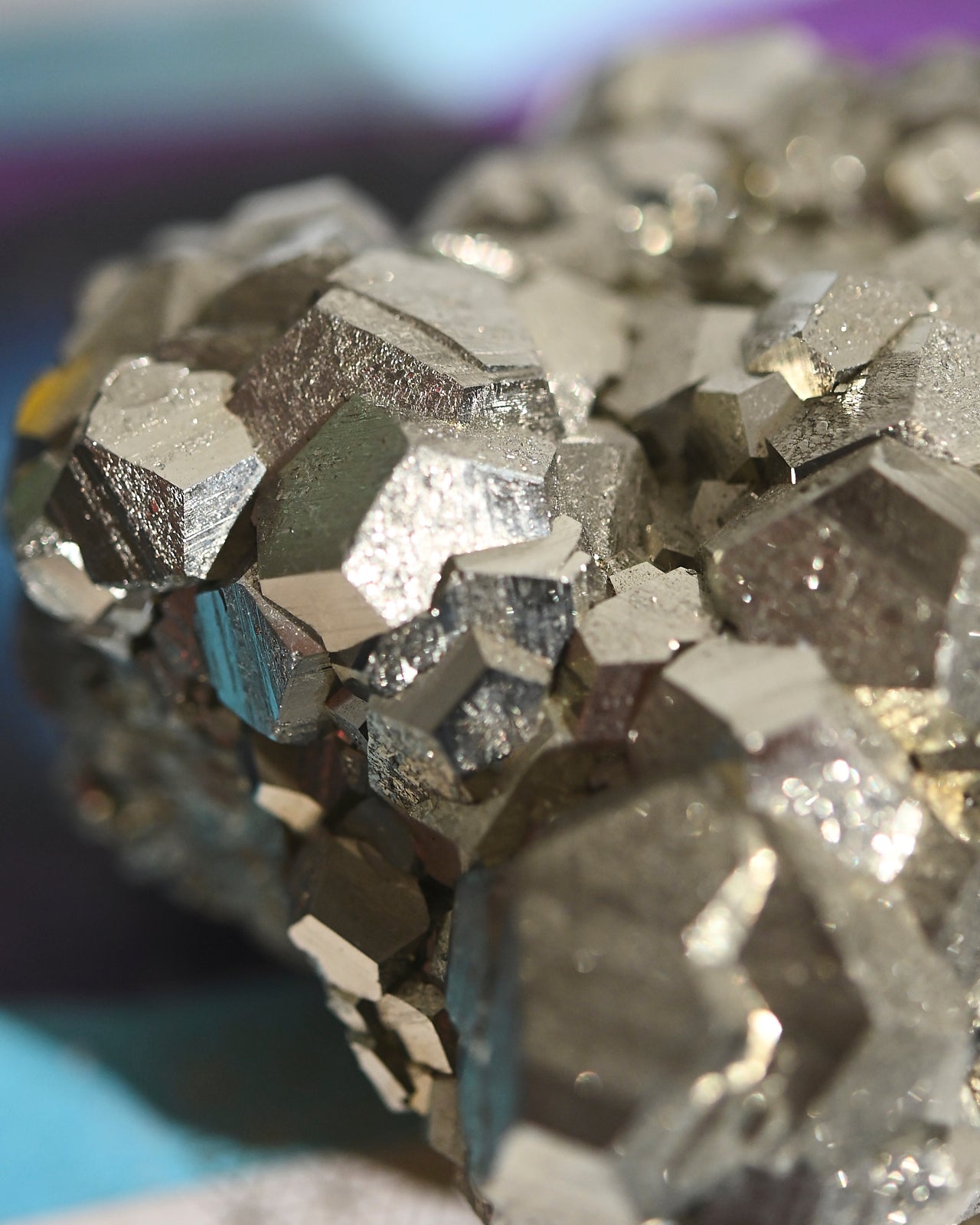 Pyrite Crystal Cluster 3.3lbs