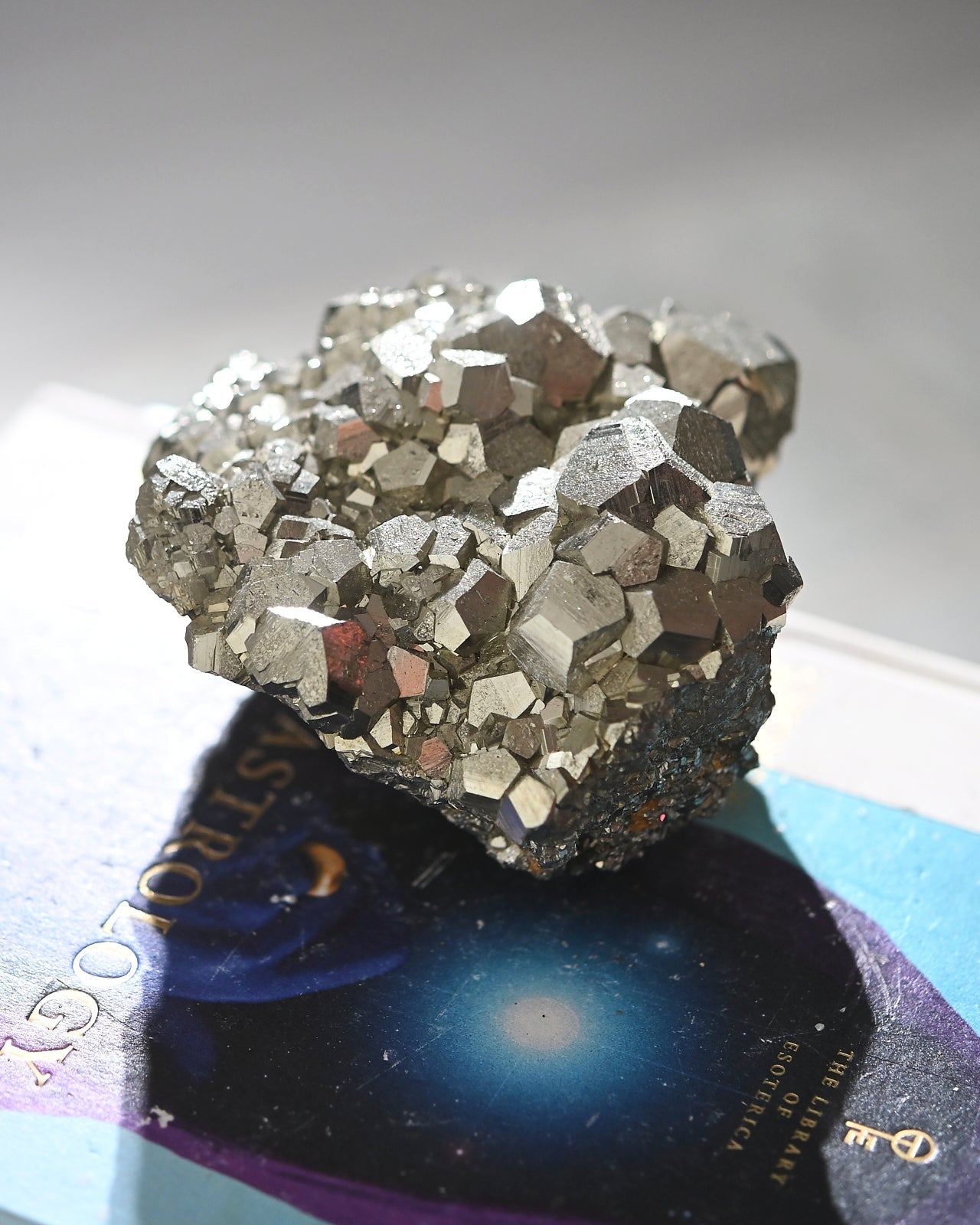 Pyrite Crystal Cluster 3.3lbs