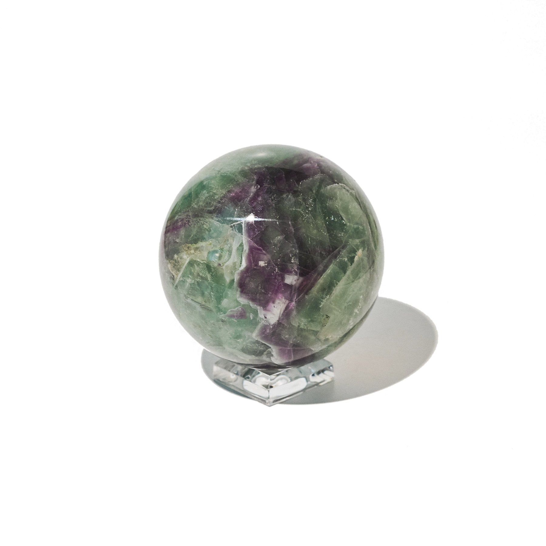 Fluorite Crystal Sphere