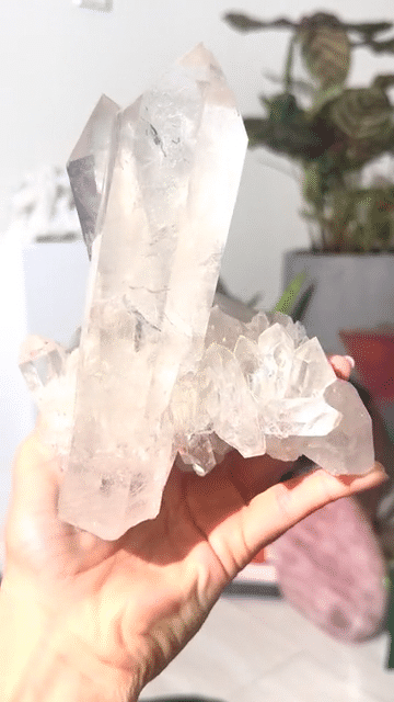 Twin Quartz Cluster 3lbs