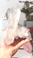 Twin Quartz Cluster 3lbs