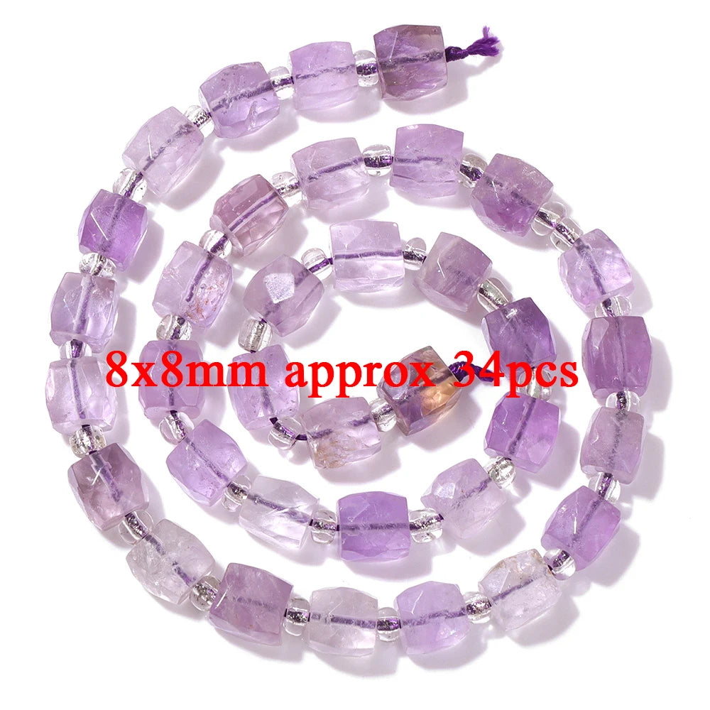 Natural Amethyst Stone Beads Purple Quartzs Crystal Irregular Multiple size Loose Beads For Jewelry Making DIY Necklace Bracelet