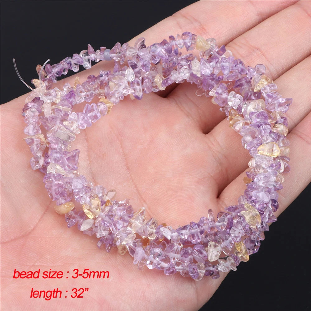 Natural Amethyst Stone Beads Purple Quartzs Crystal Irregular Multiple size Loose Beads For Jewelry Making DIY Necklace Bracelet