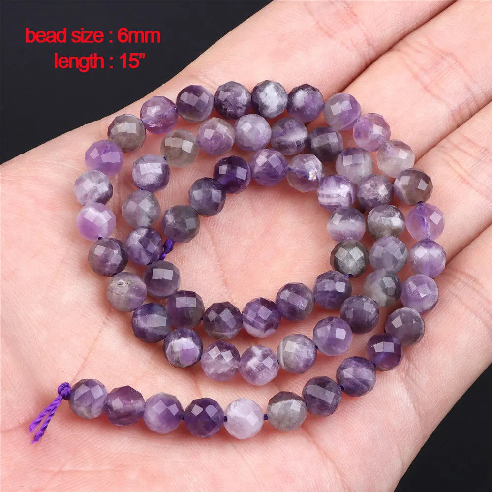 Natural Amethyst Stone Beads Purple Quartzs Crystal Irregular Multiple size Loose Beads For Jewelry Making DIY Necklace Bracelet