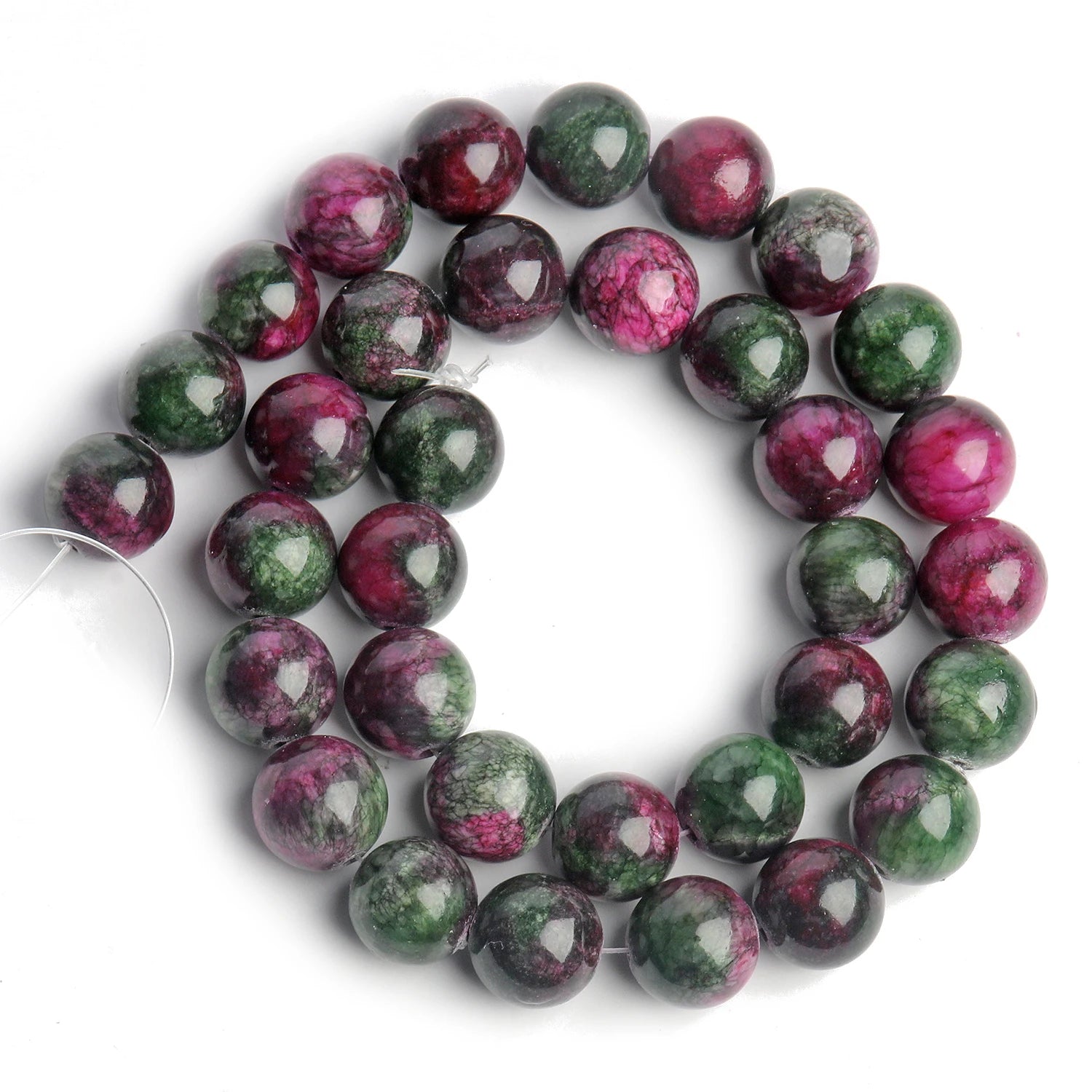 Natural Amethyst Stone Beads 6/8/10mm Round Shape Crystal Loose Spacer Beads For Jewelry Making Diy Bracelet Necklace 15inch