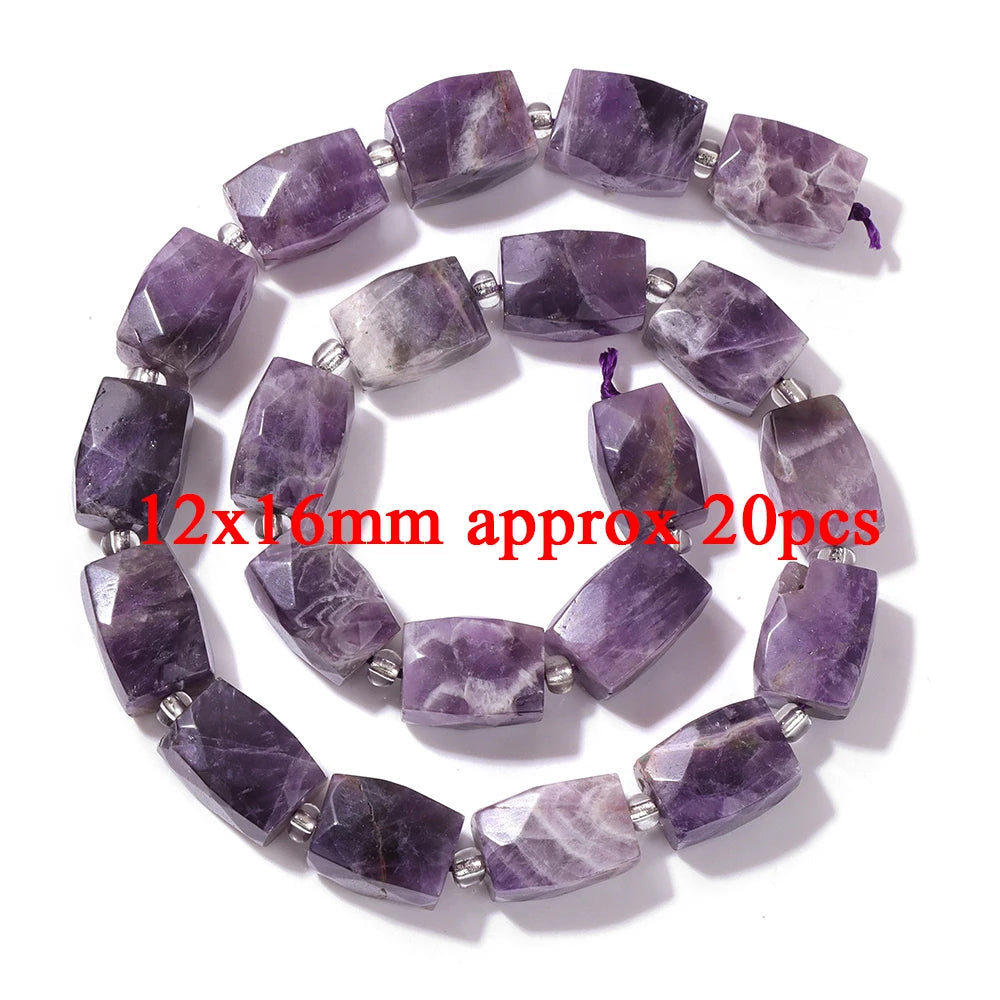 Natural Amethyst Stone Beads Purple Quartzs Crystal Irregular Multiple size Loose Beads For Jewelry Making DIY Necklace Bracelet