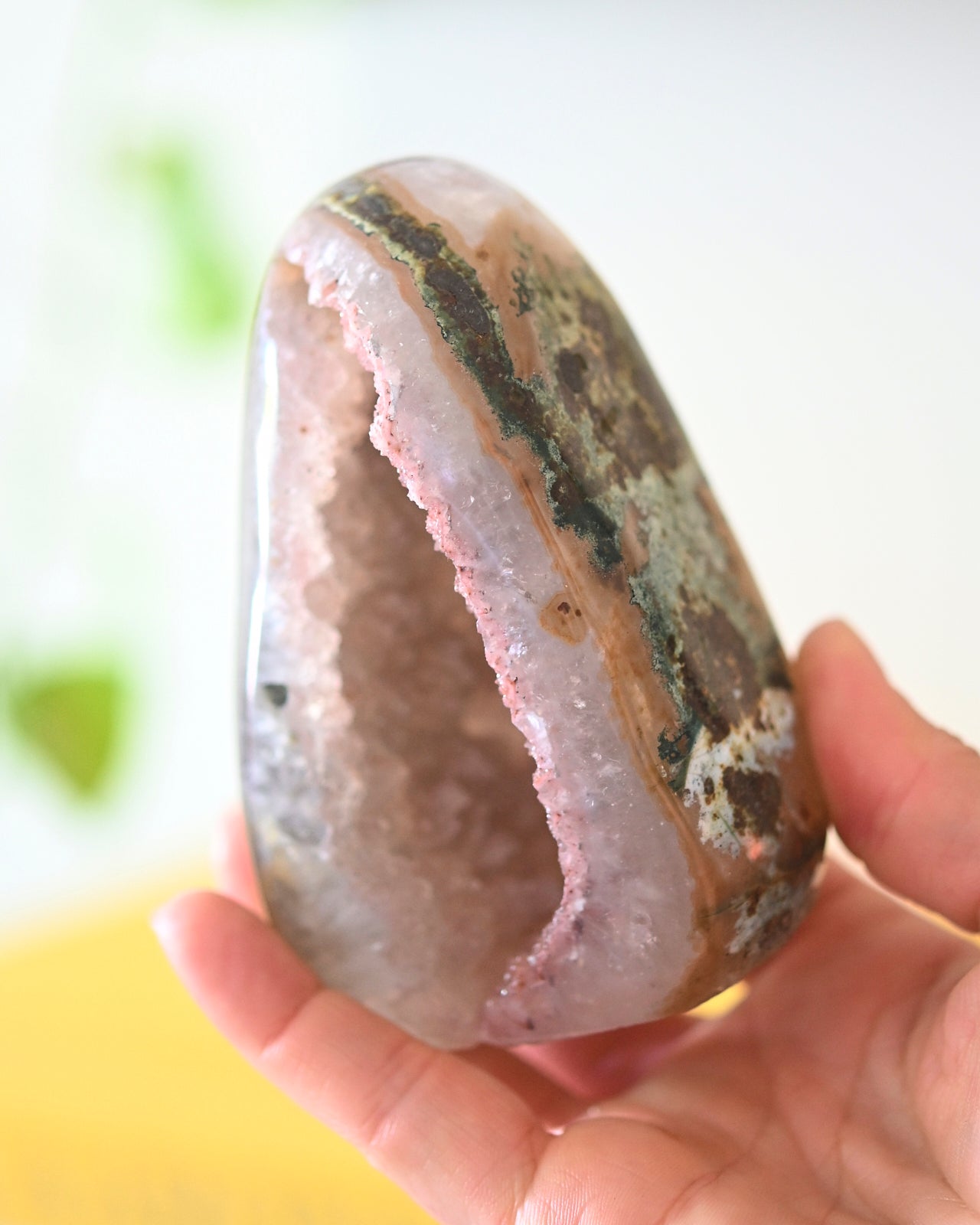 Amethyst Druzy Freeform 4 inch