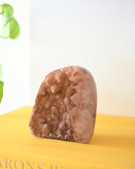 Pink Amethyst Druzy Freeform  1.4lbs