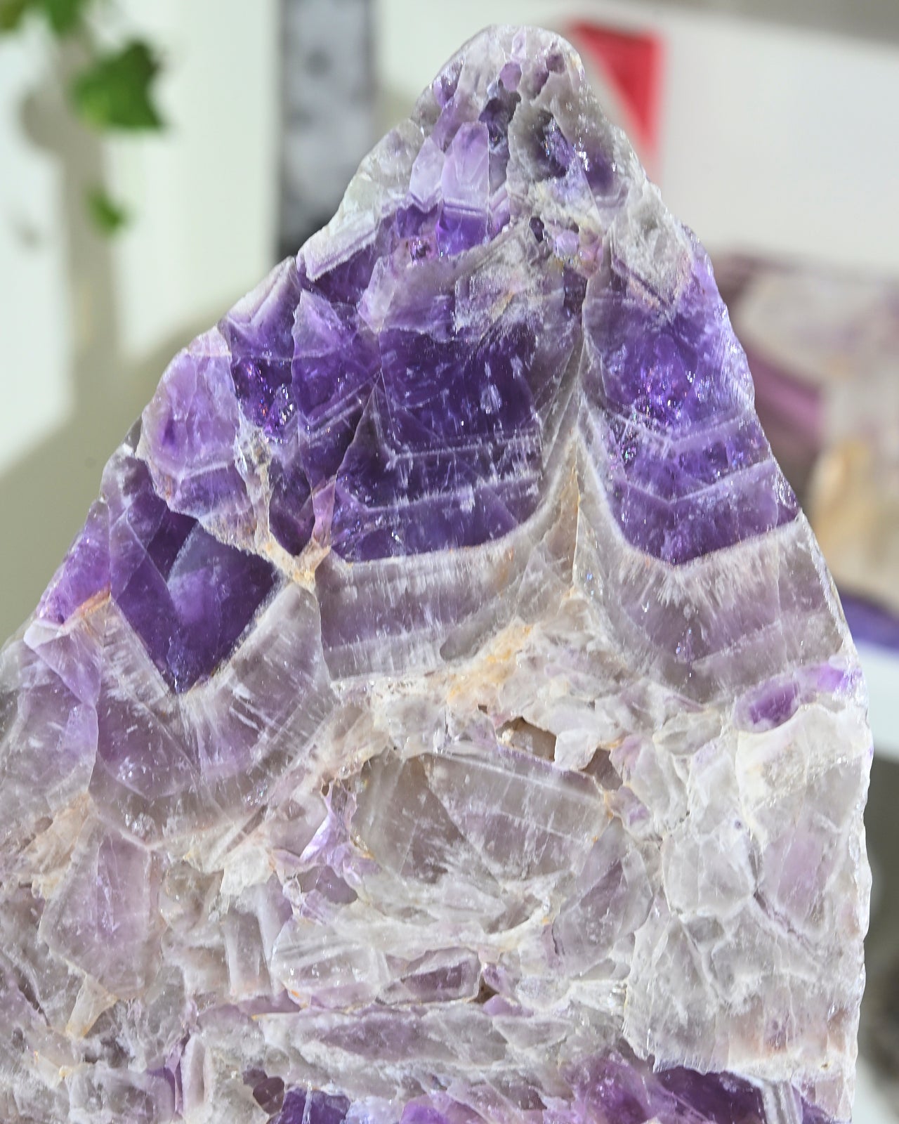 Chevron Amethyst Slab