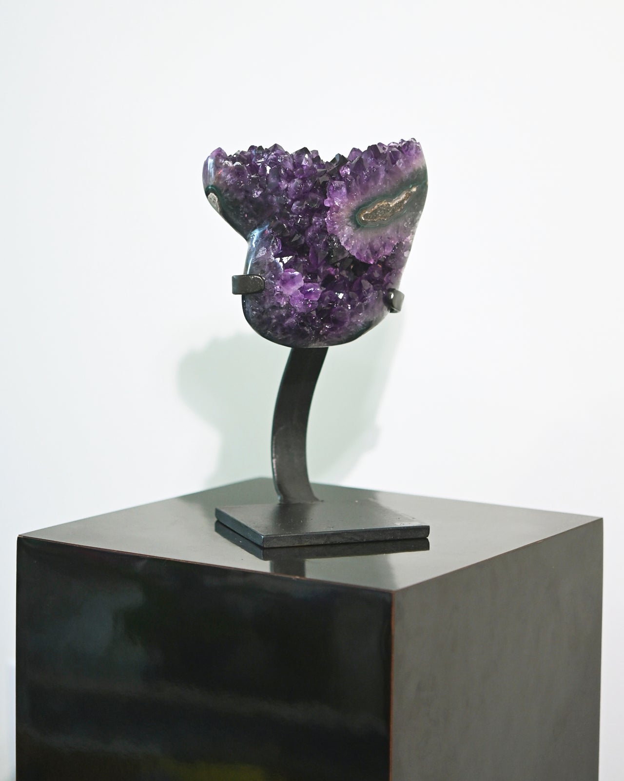 Amethyst Crystal Geode on Stand 5.2lbs