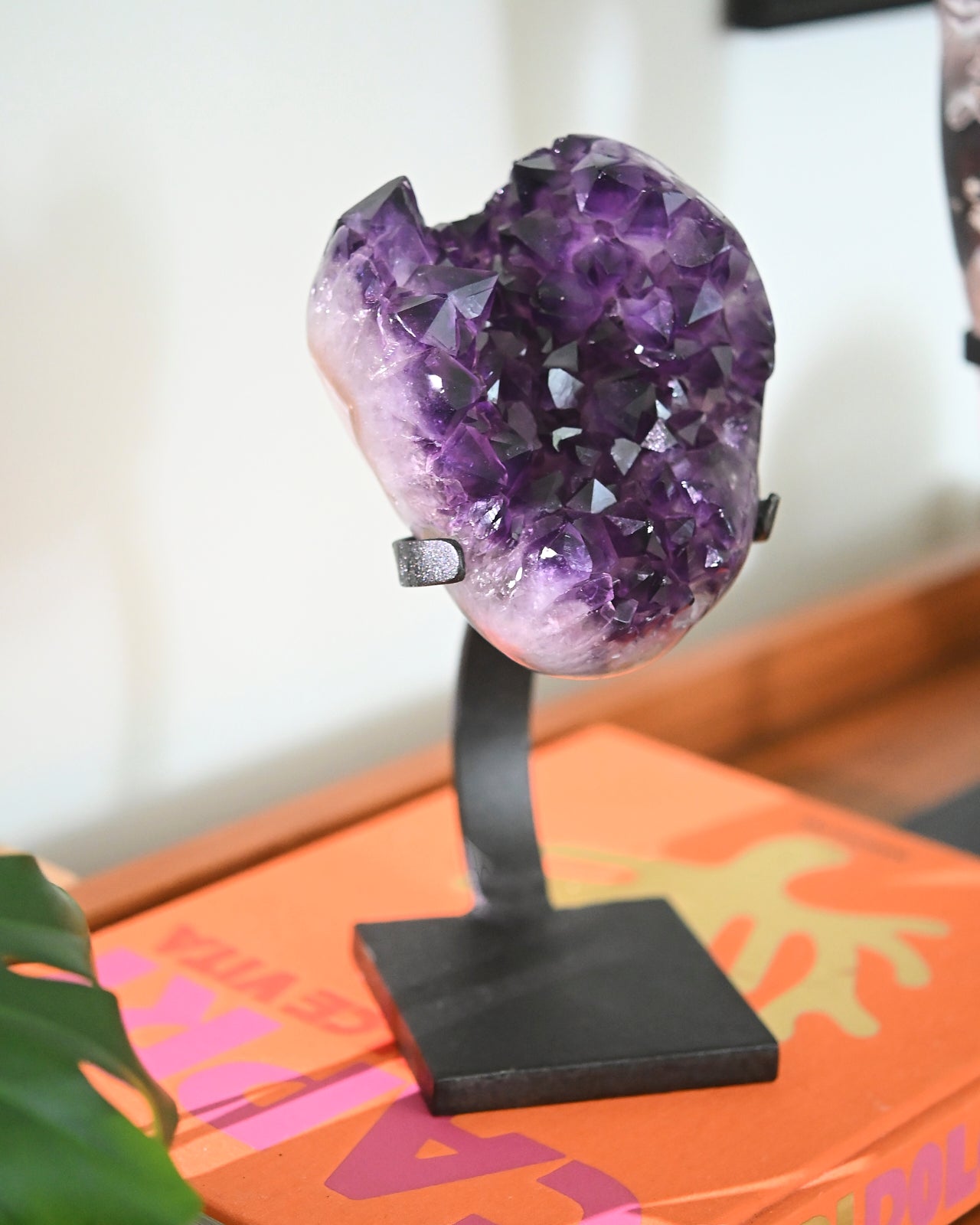 Amethyst Crystal Geode on Stand 6.4lbs