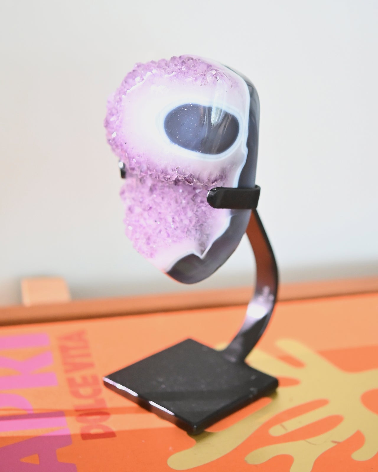 Amethyst Stalactite Geode 3.5lbs