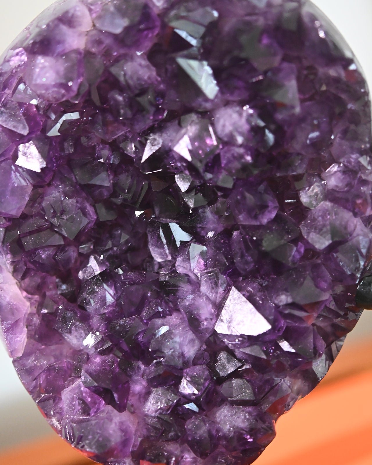 Amethyst Crystal Geode on Stand 6.1lb