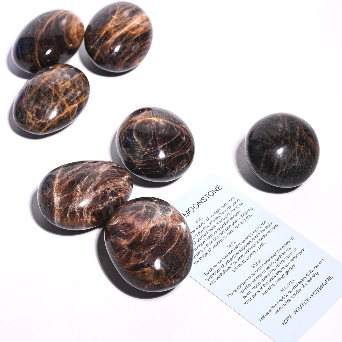 Black Moonstone Gallet