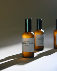 CALM DOWN Room Mist — Palo Santo + Bonfire